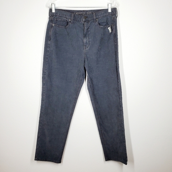 AMERICAN EAGLE CORDUROY MOM JEAN - Picture 1 of 8